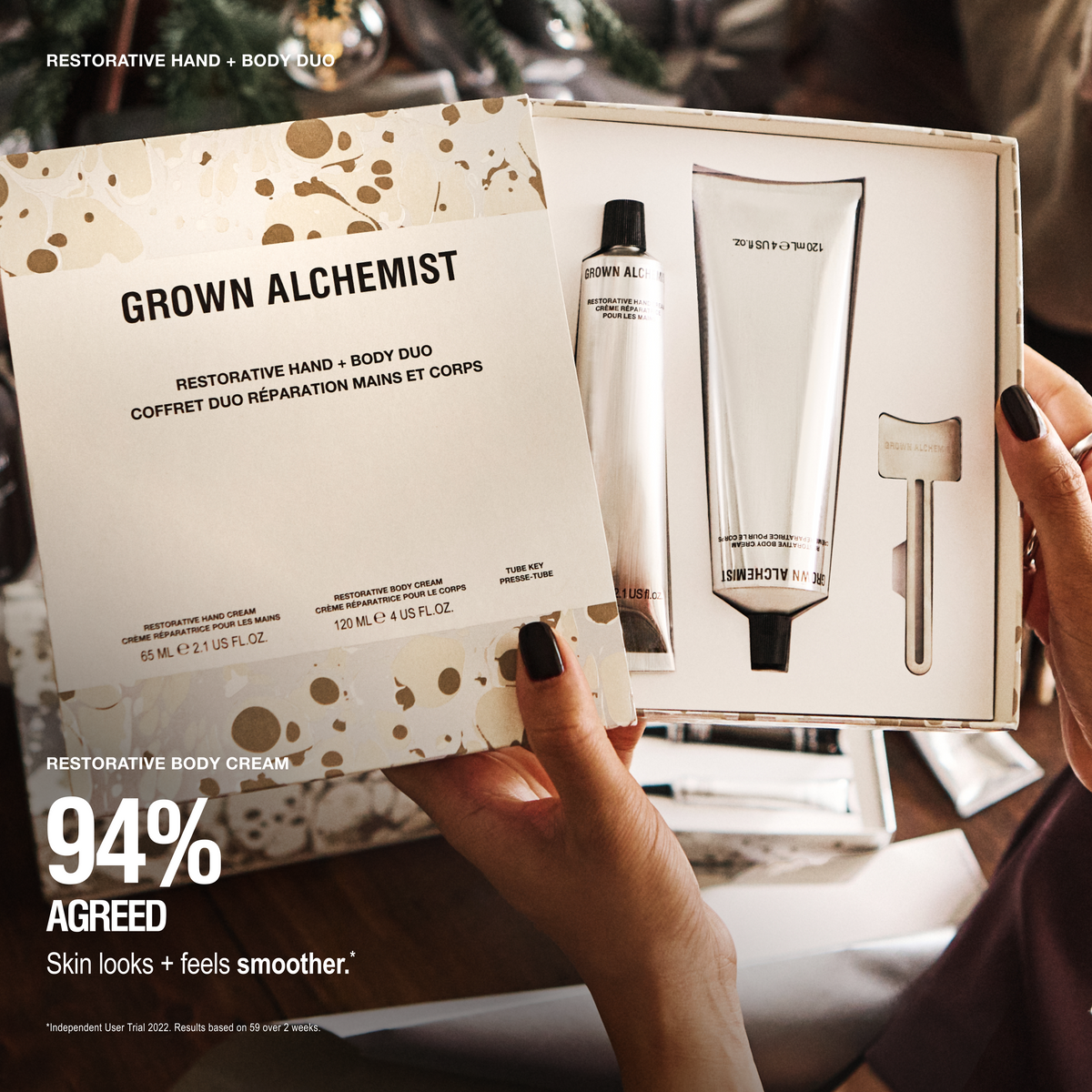 Restorative Hand + Body Duo Holiday Gift Kit